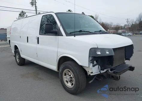 2023 Chevrolet Express Cargo Rwd 2500 Regular Wheelbase Wt from USA, damaged, VIN 1GCWGAFP8P1135697